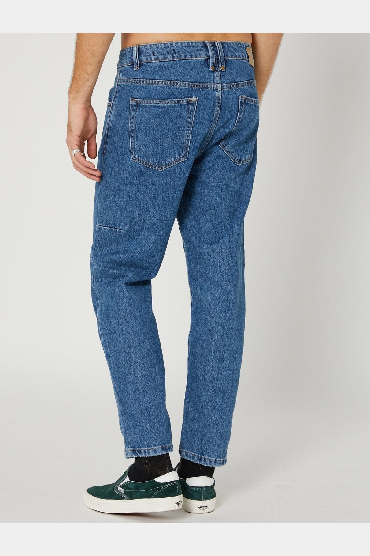 Thrills buzzcut denim jean - highway blue