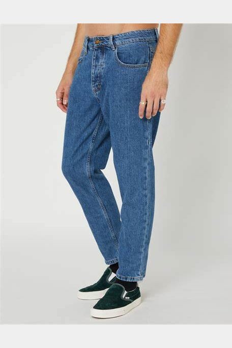 Thrills buzzcut denim jean - highway blue