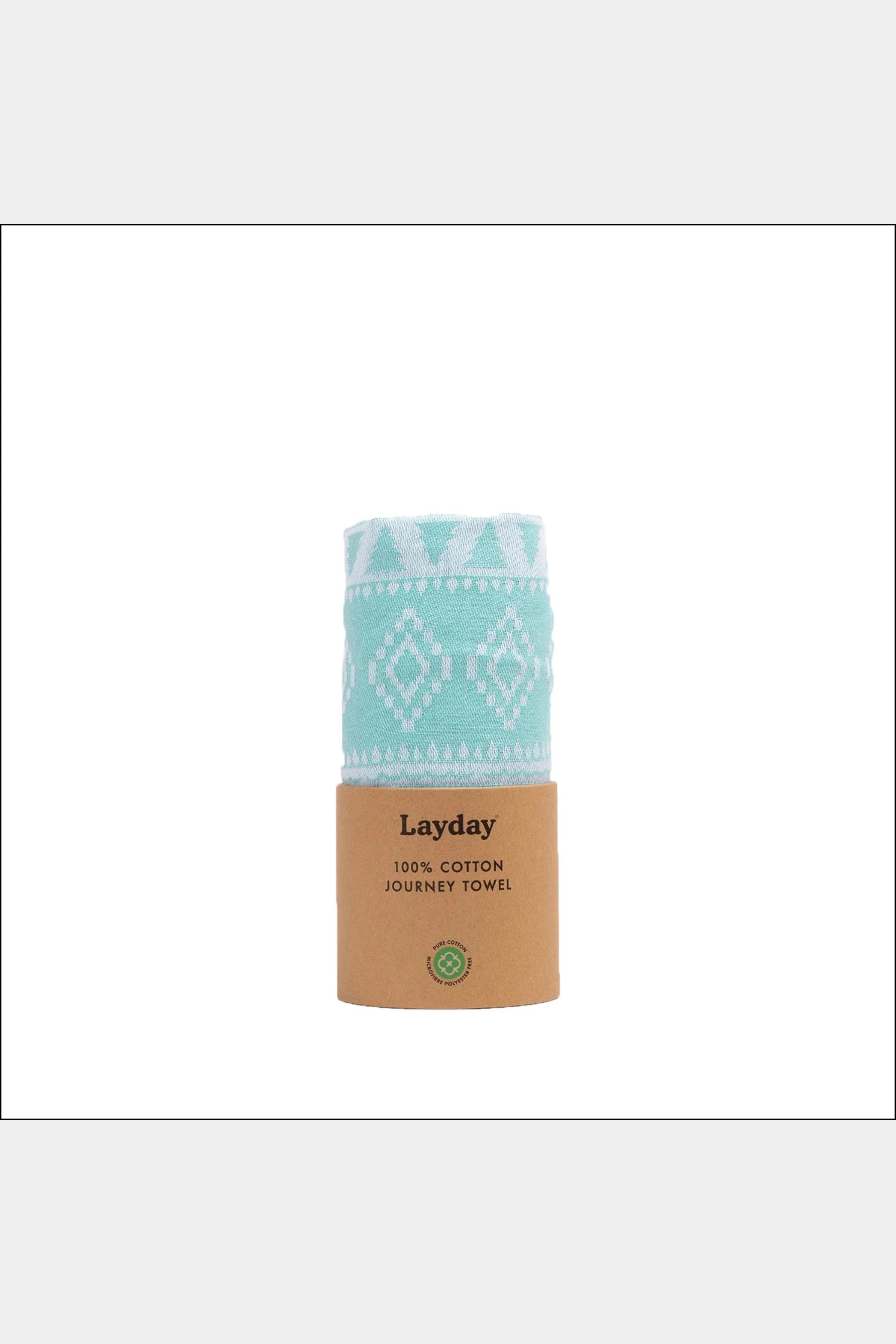 LAYDAY - voyage towel - vistsa seafoam