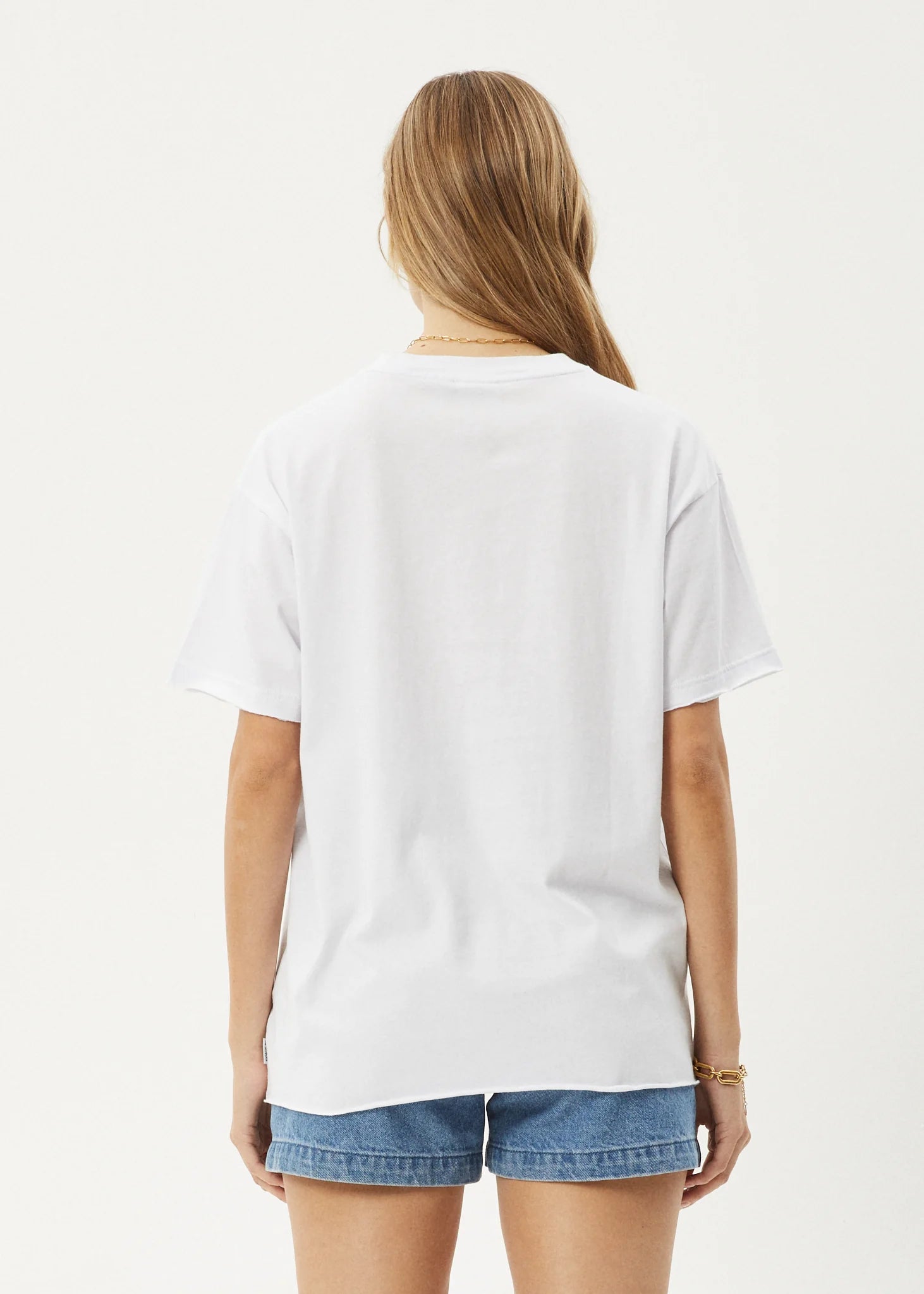 AFENDS sunny recycled oversized tee - white