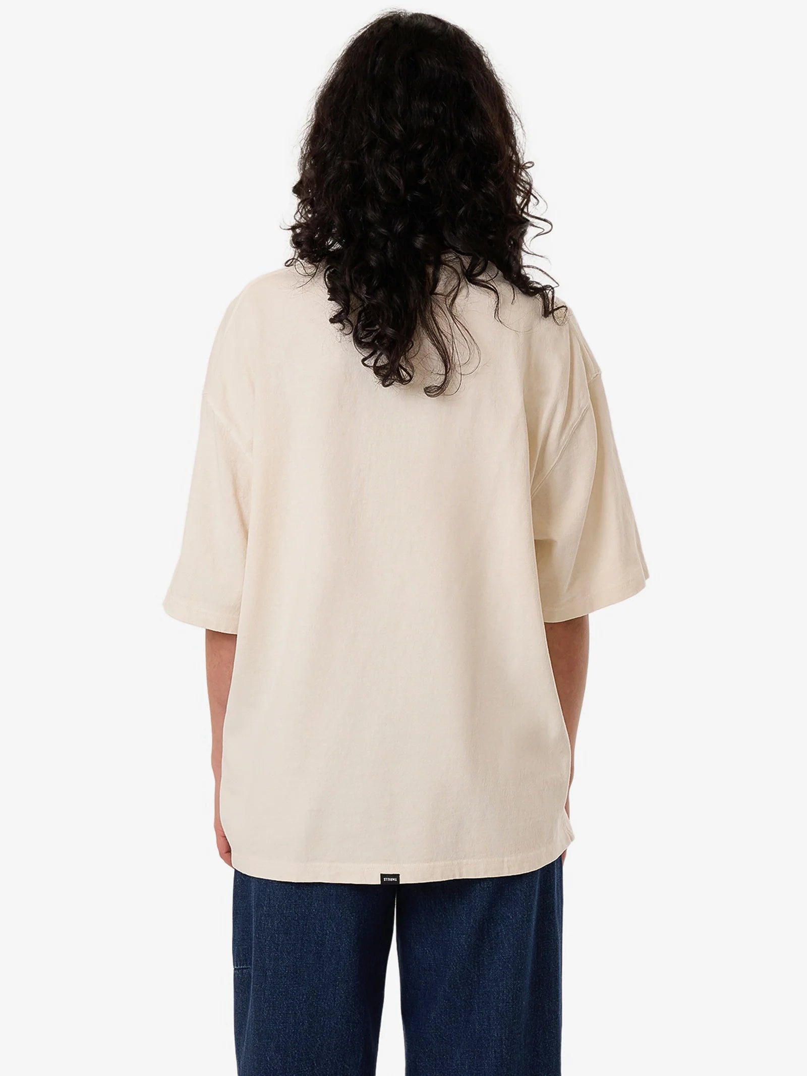 THRILLS eternal dream oversized tee - heritage white