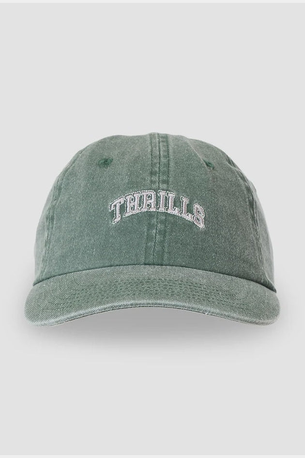 Thrills Hard Knocks 6 Panel Cap - Elm Green