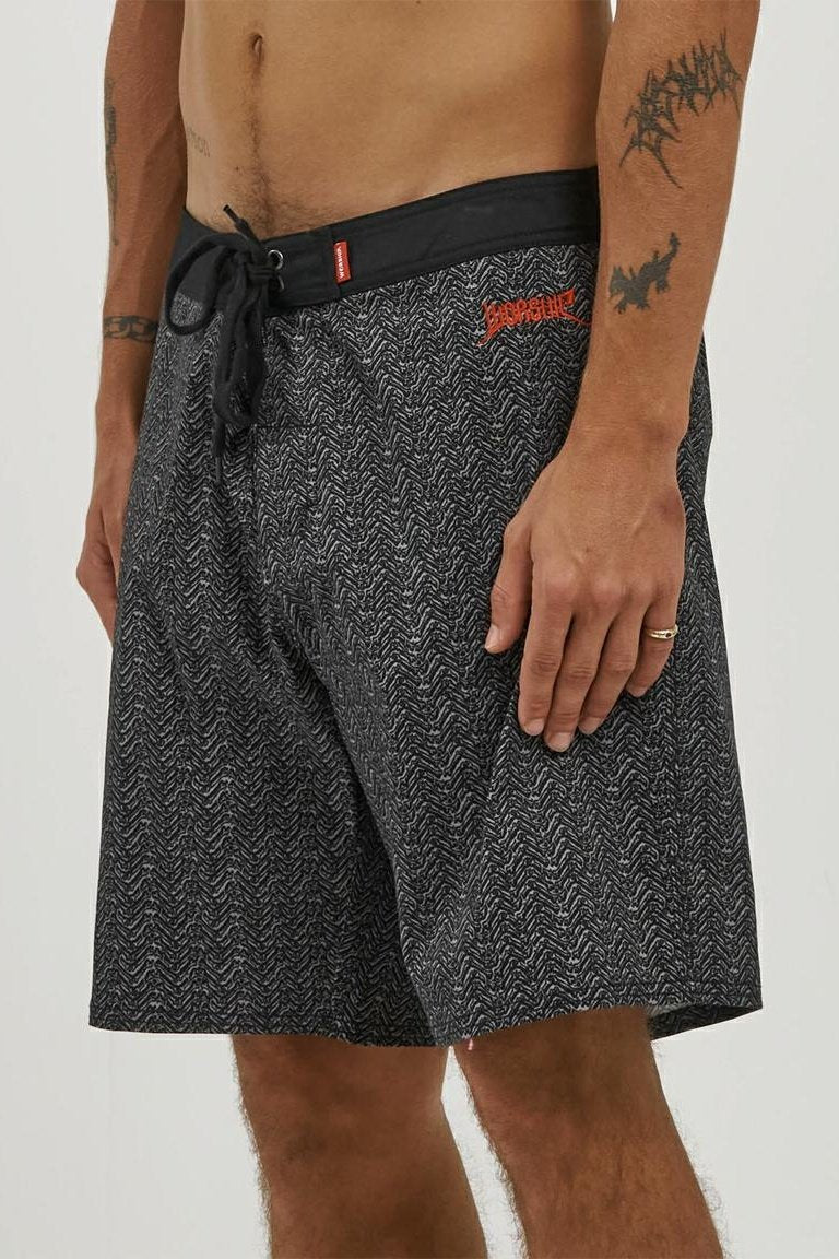 Worship bonethrower boardshort - grey