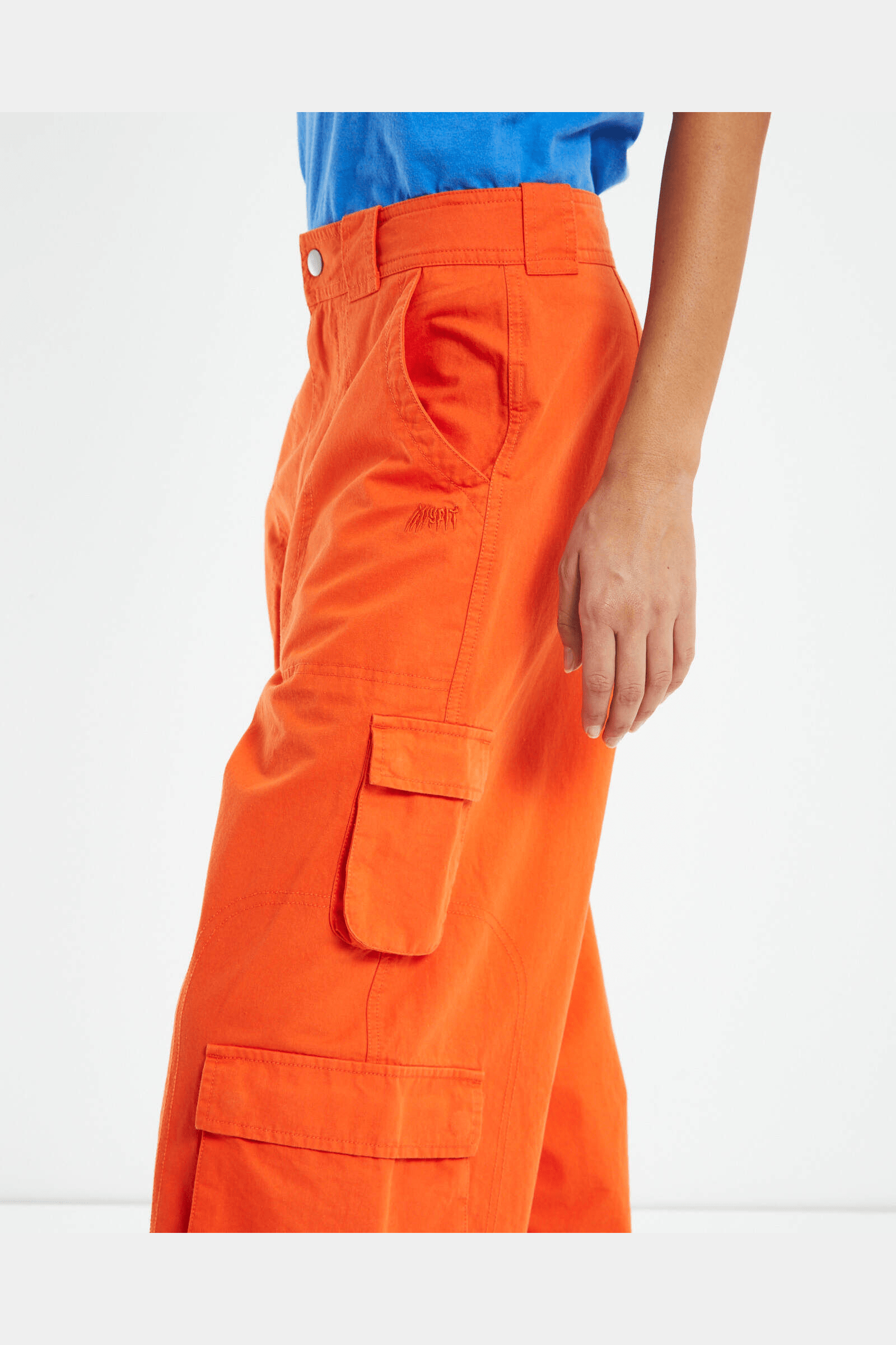 Misfit water pipe cargo pant- sherbert