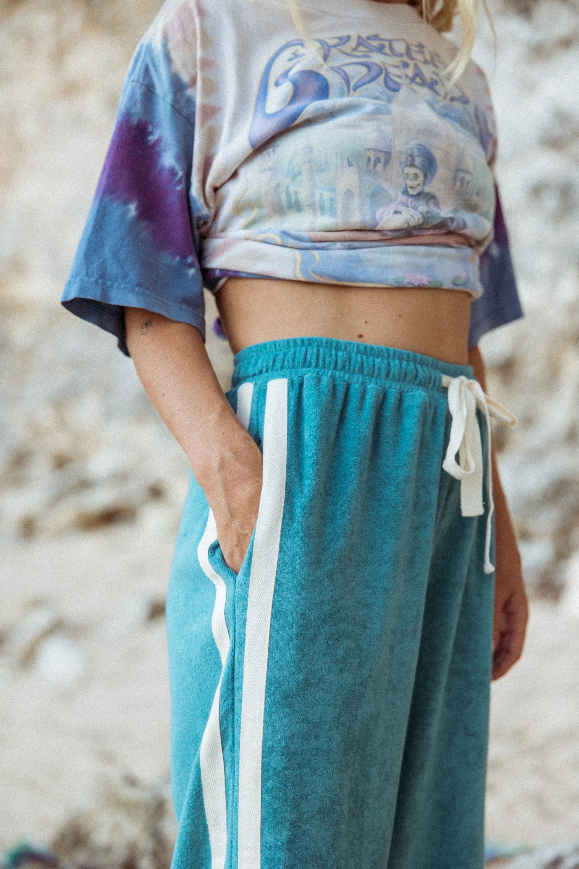 ATMOSEA Apres surf pant - Blue crush