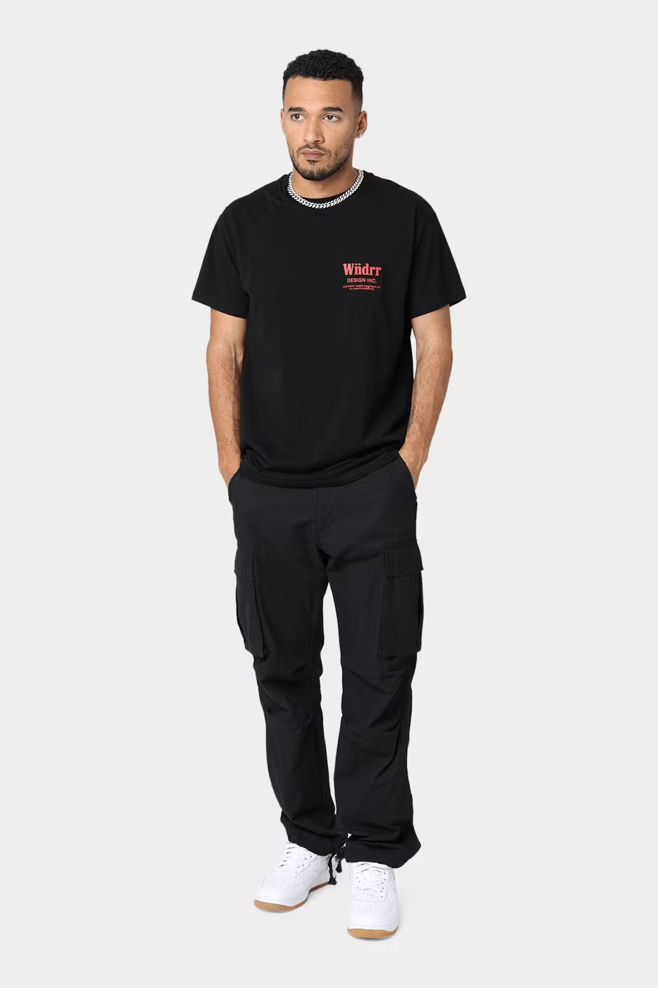 Wndrr durant custom fit tee - black