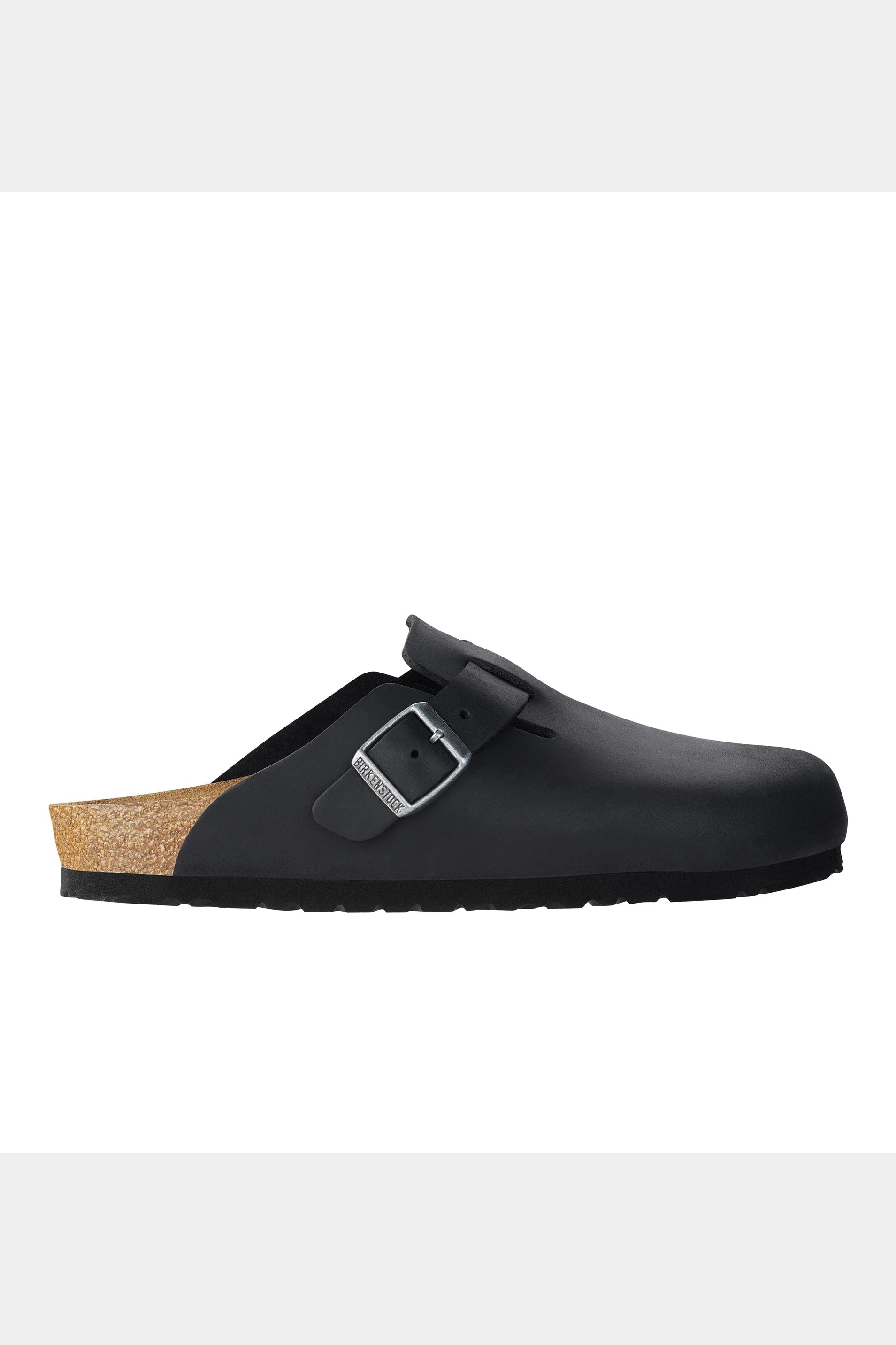 BIRKENSTOCK Boston oiled leather regular - Black