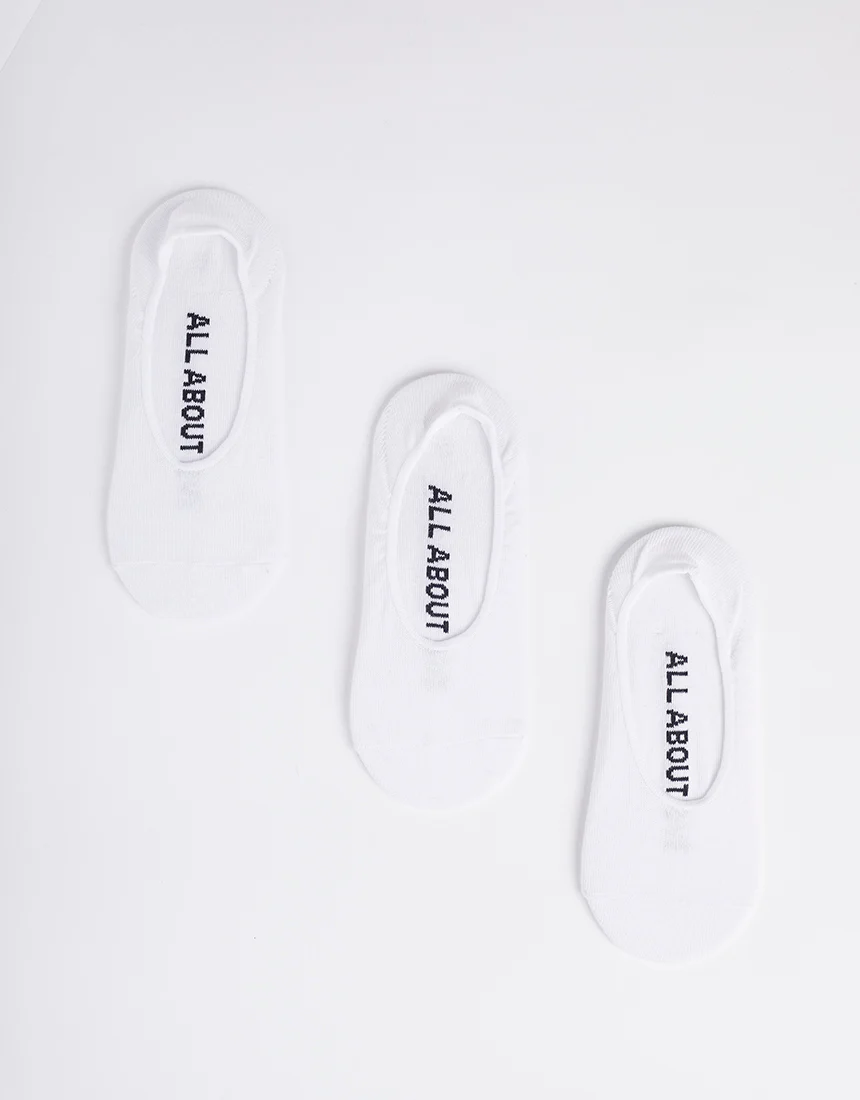 AAE Sockette 3 pack - White