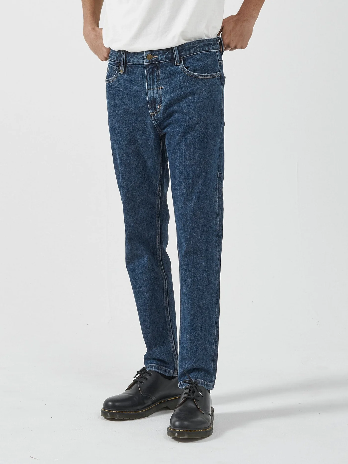 THRILL Bones denim jean - Dark rinse blue