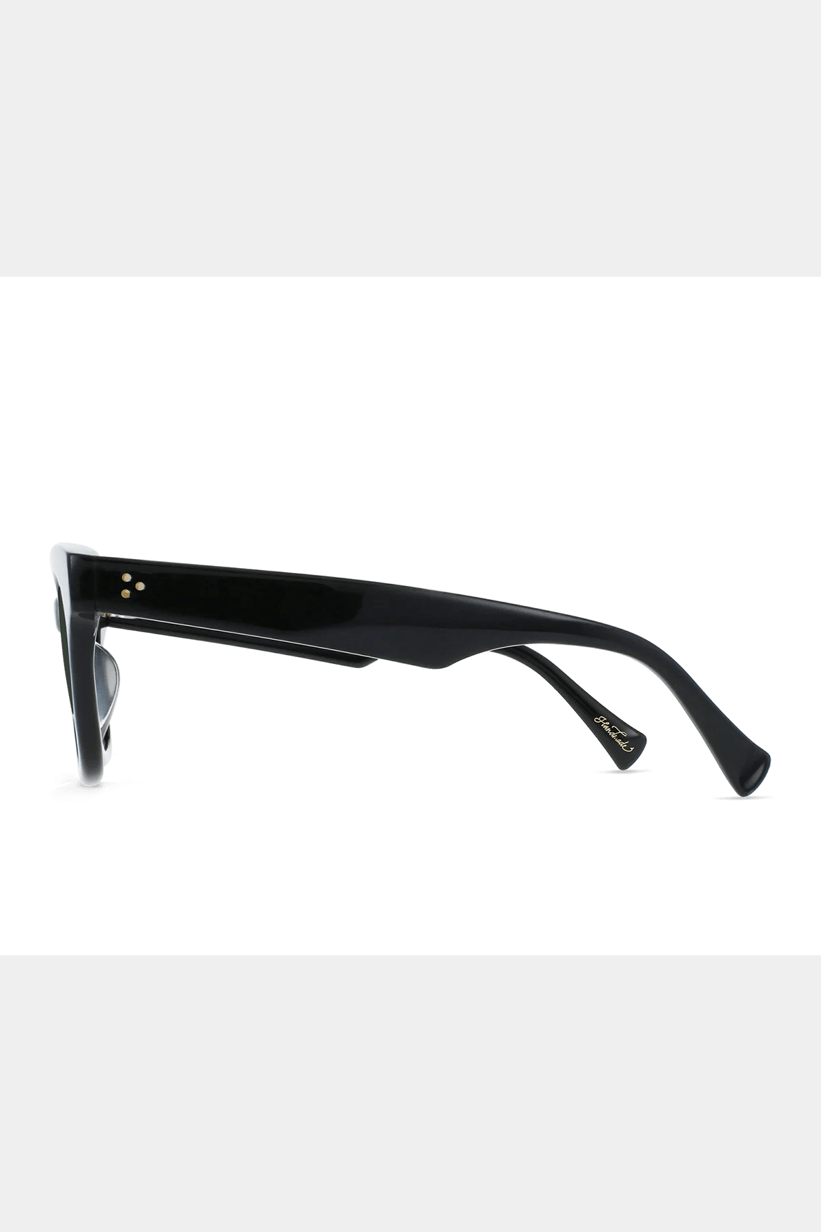 Raen phonos crystal black / green polarized