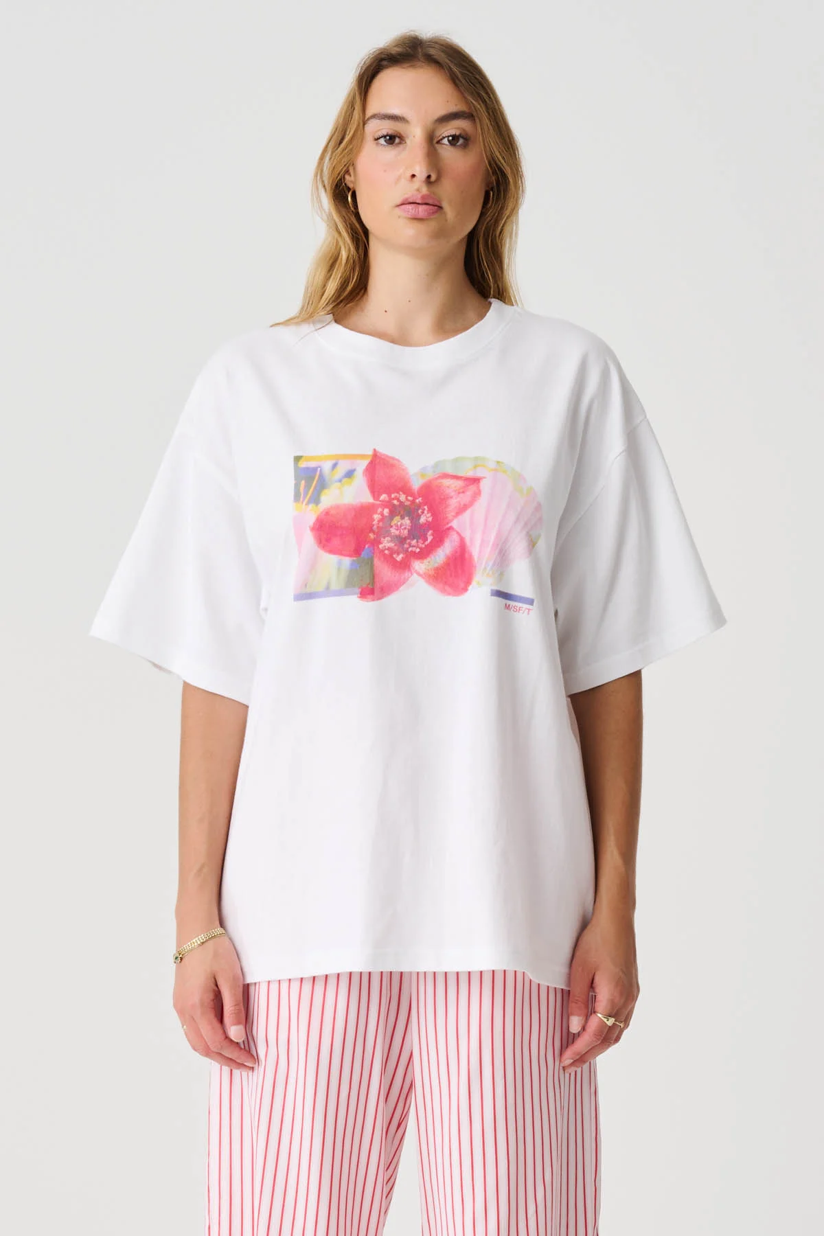 MISFIT ameyatchi os tee - Solid white