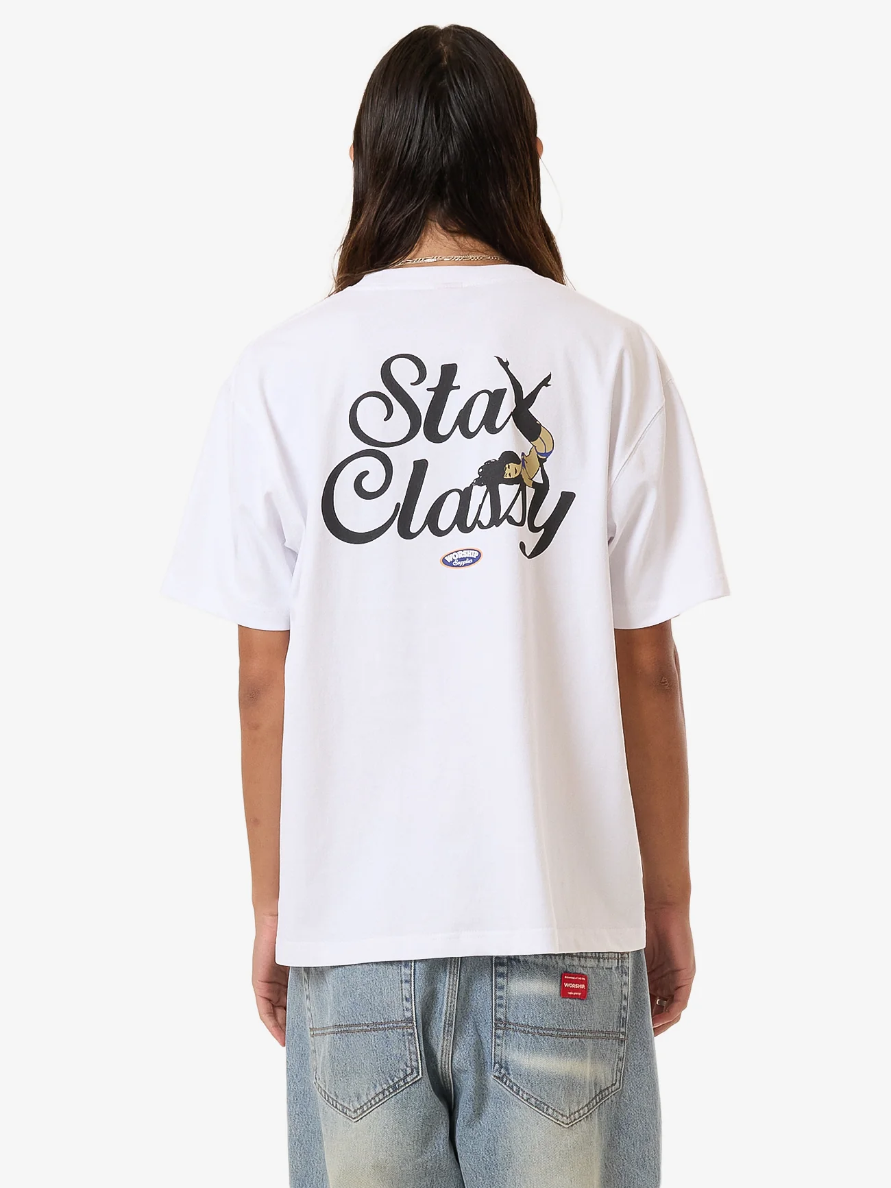 WORSHIP All class tee - White