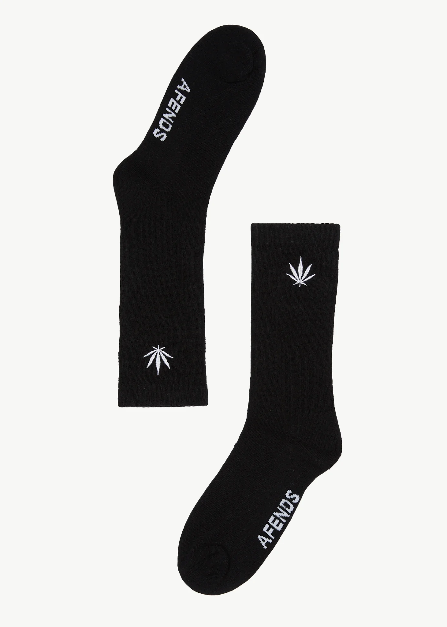 AFENDS Happy socks - Black