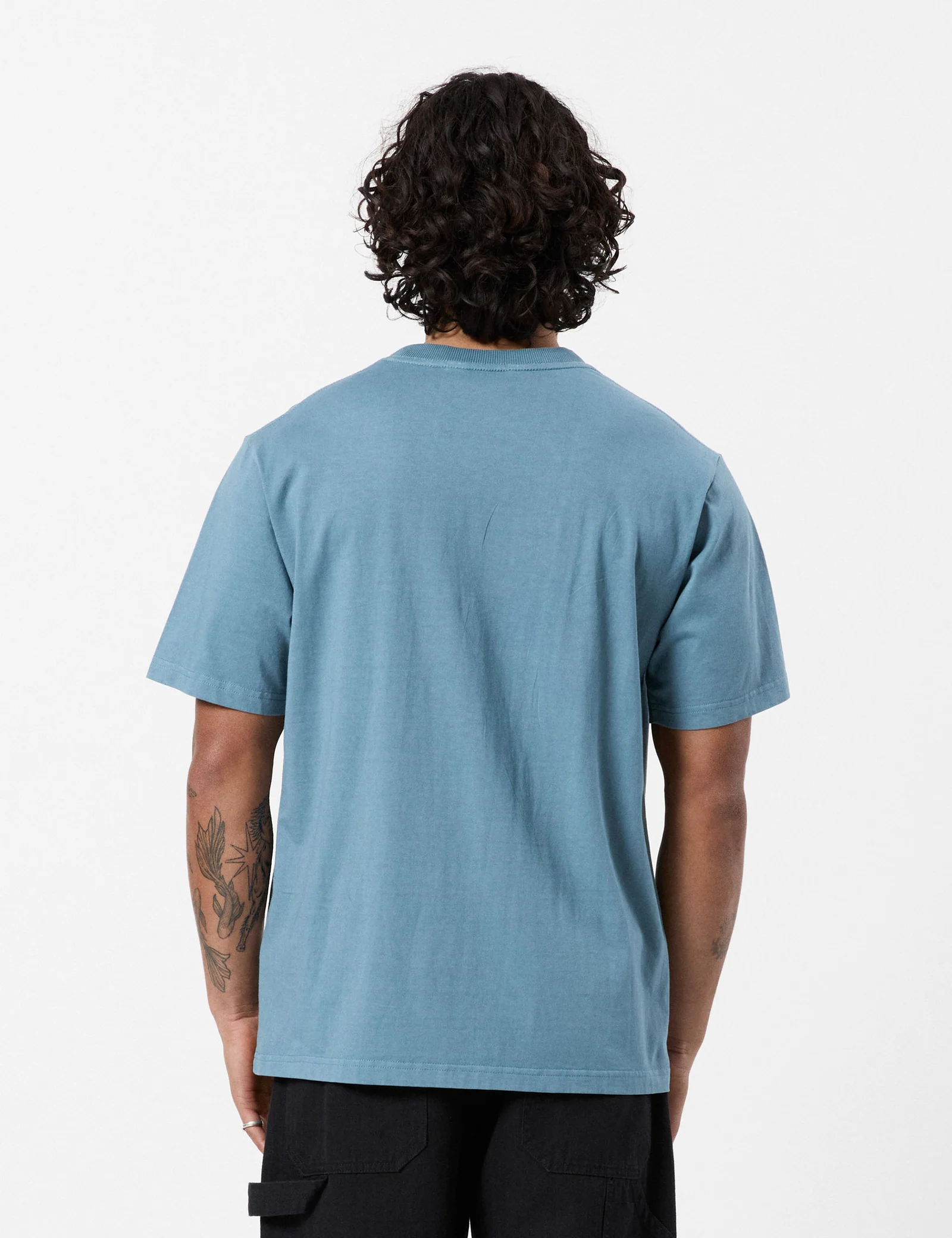 MR SIMPLE Heavy weight tee - Denim