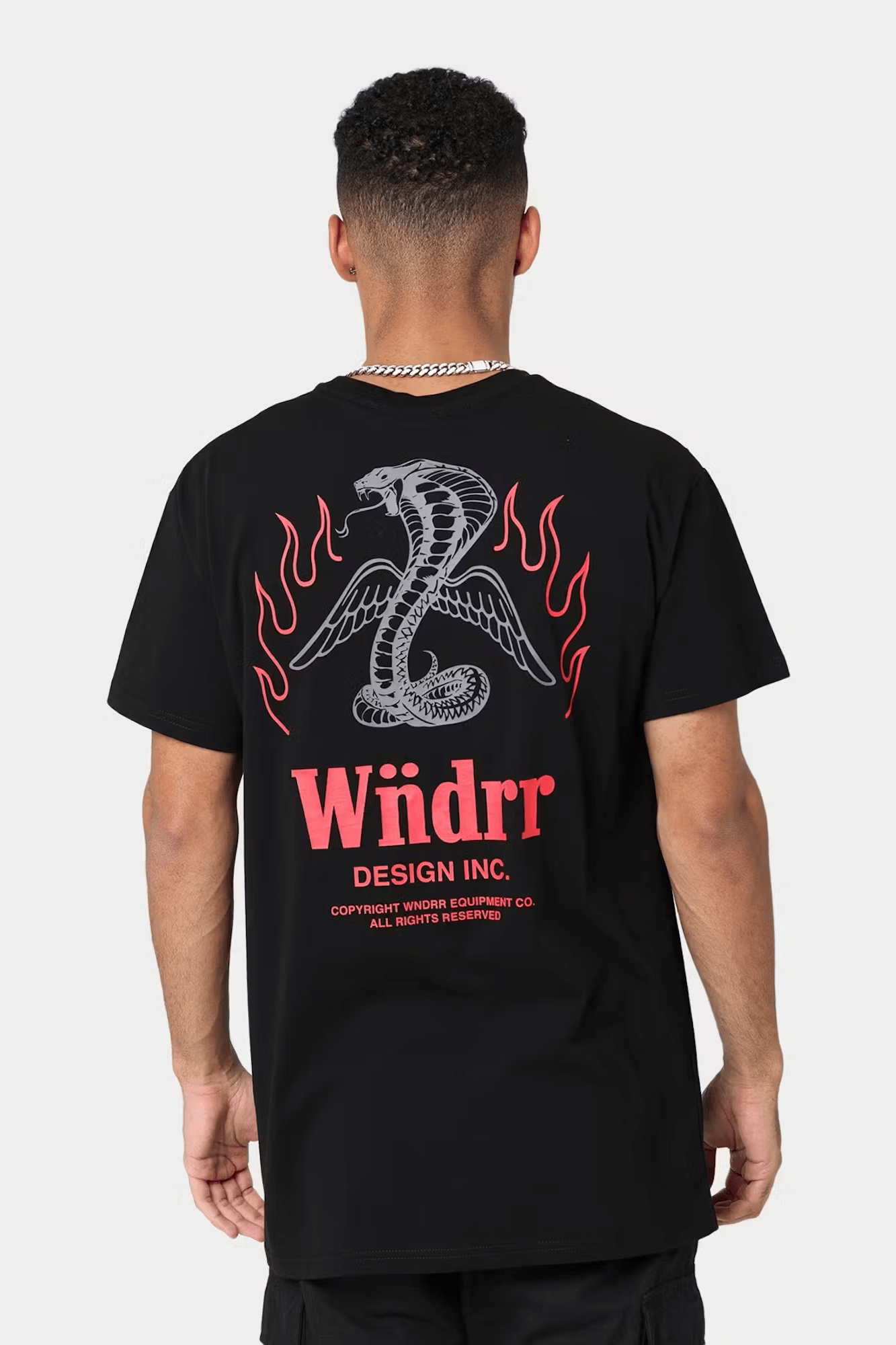 Wndrr durant custom fit tee - black