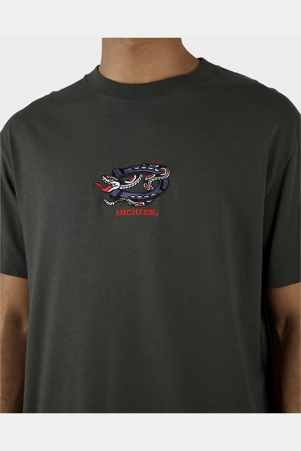 DICKIES Rattler box fit tee - Dark olive