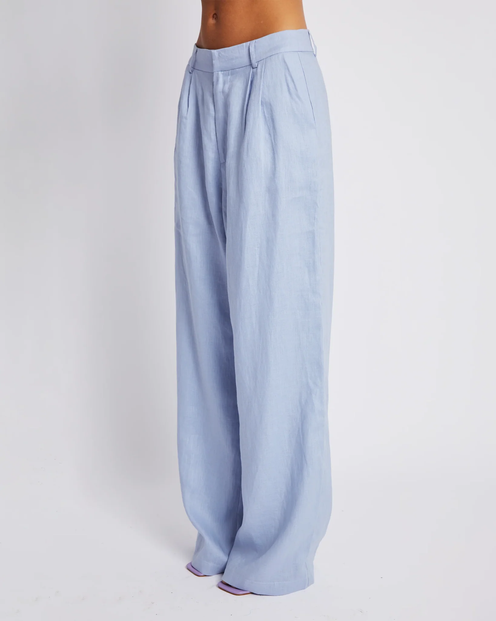 Summi summi - wide leg trouser - alice blue