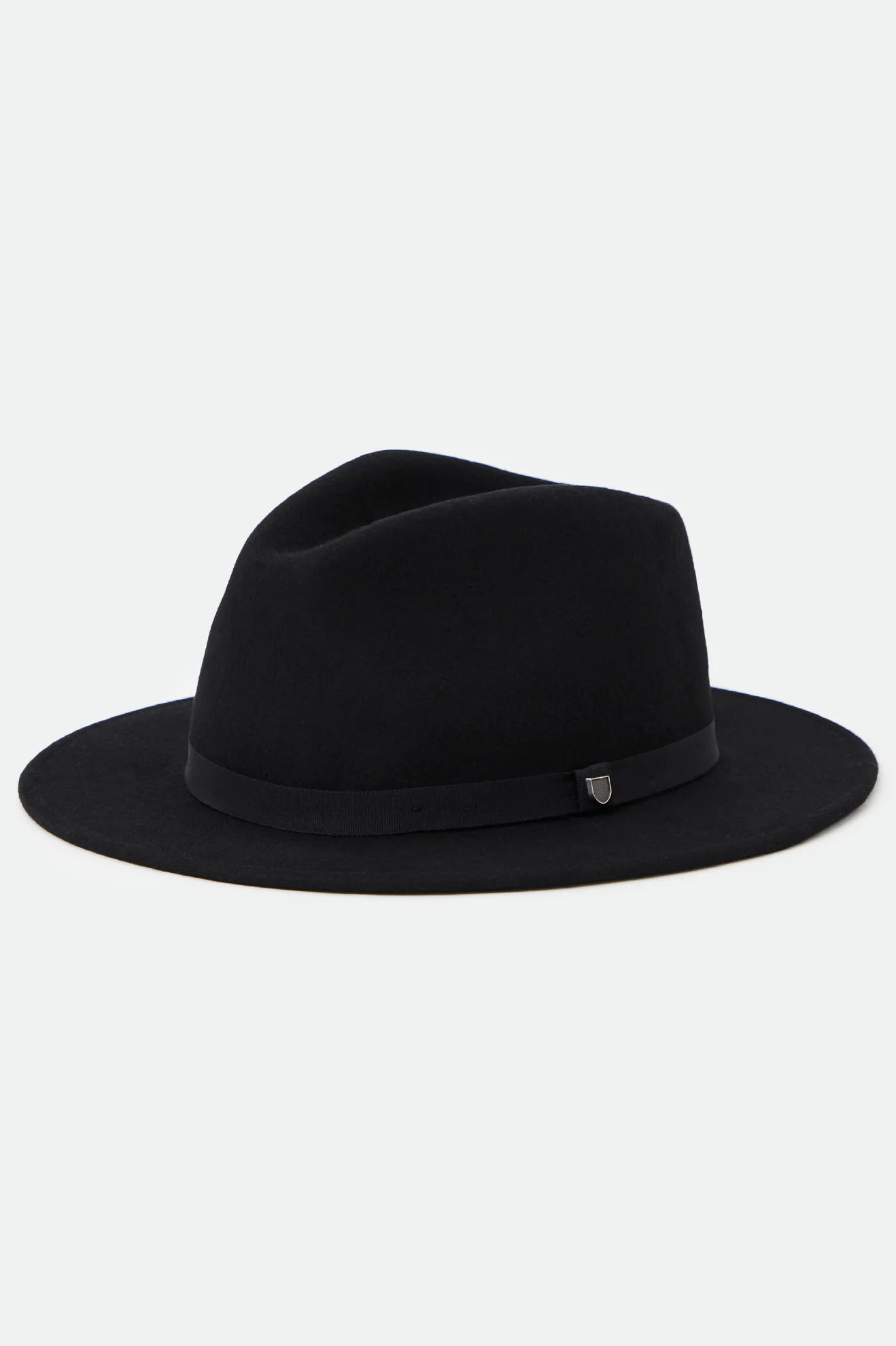 BRIXTON Messer packable fedora - Black