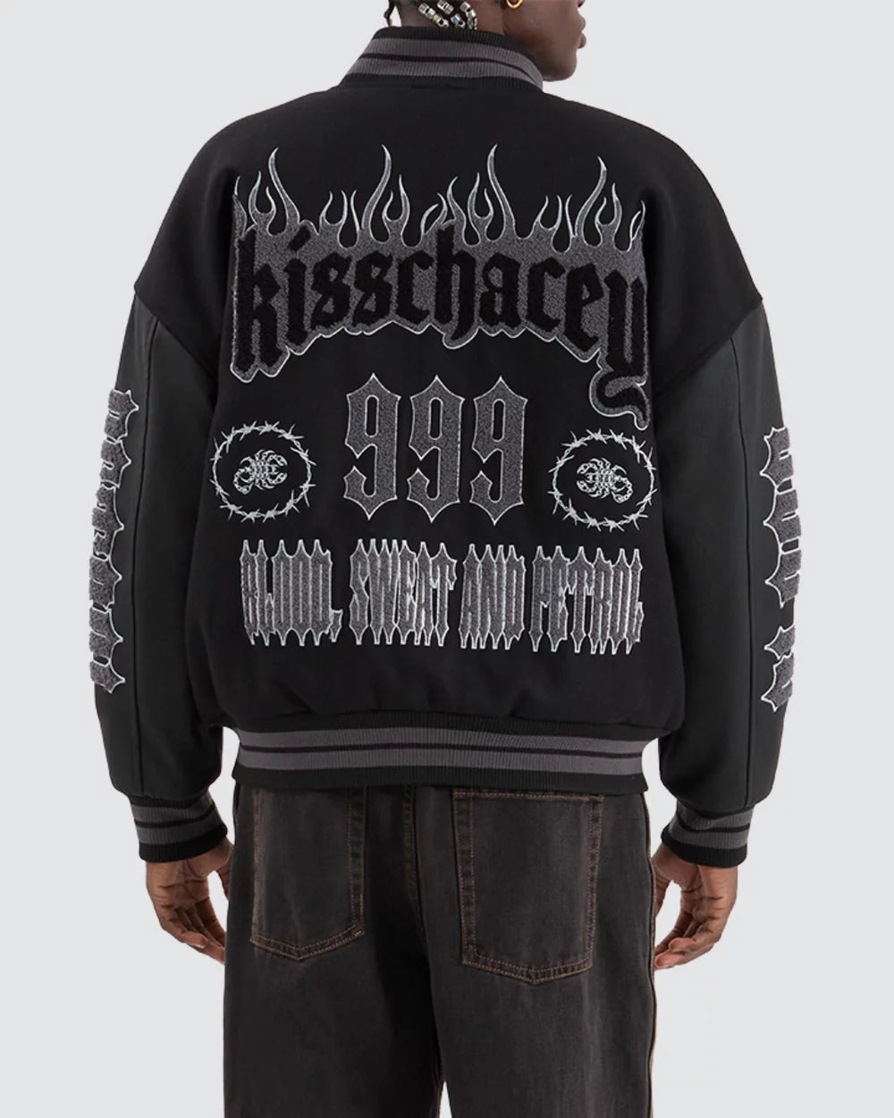 Kiss Chacey Brawn Varsity Jacket