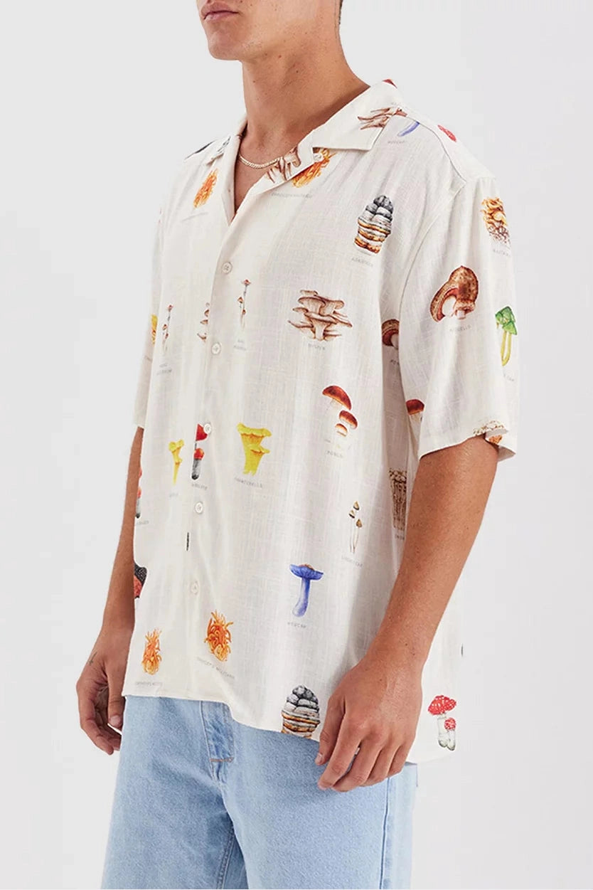 Nomadic Paradise Collector Linen Cropped Resort Shirt