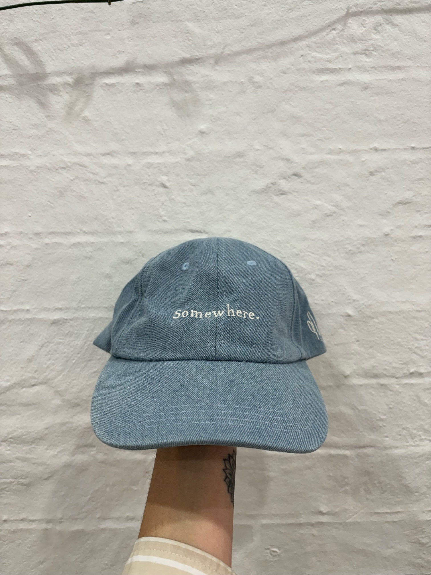 Somewhere dad cap - Denim