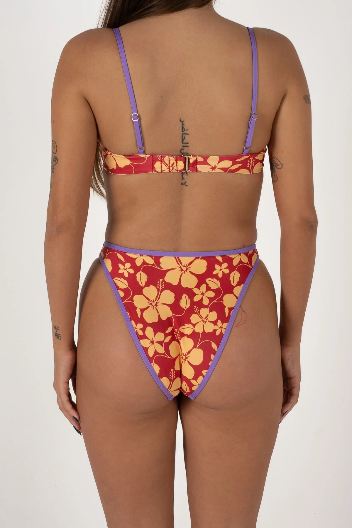 INNER RELM Goodluck bikini bottom - Aloha red