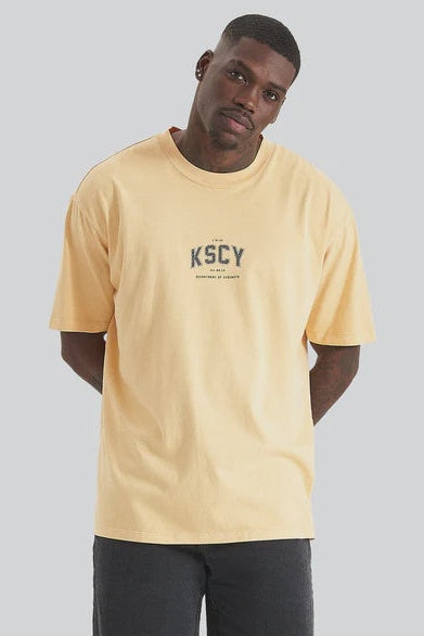 KISS CHACEY Heat Box Fit T-Shirt Pigment Sunburst