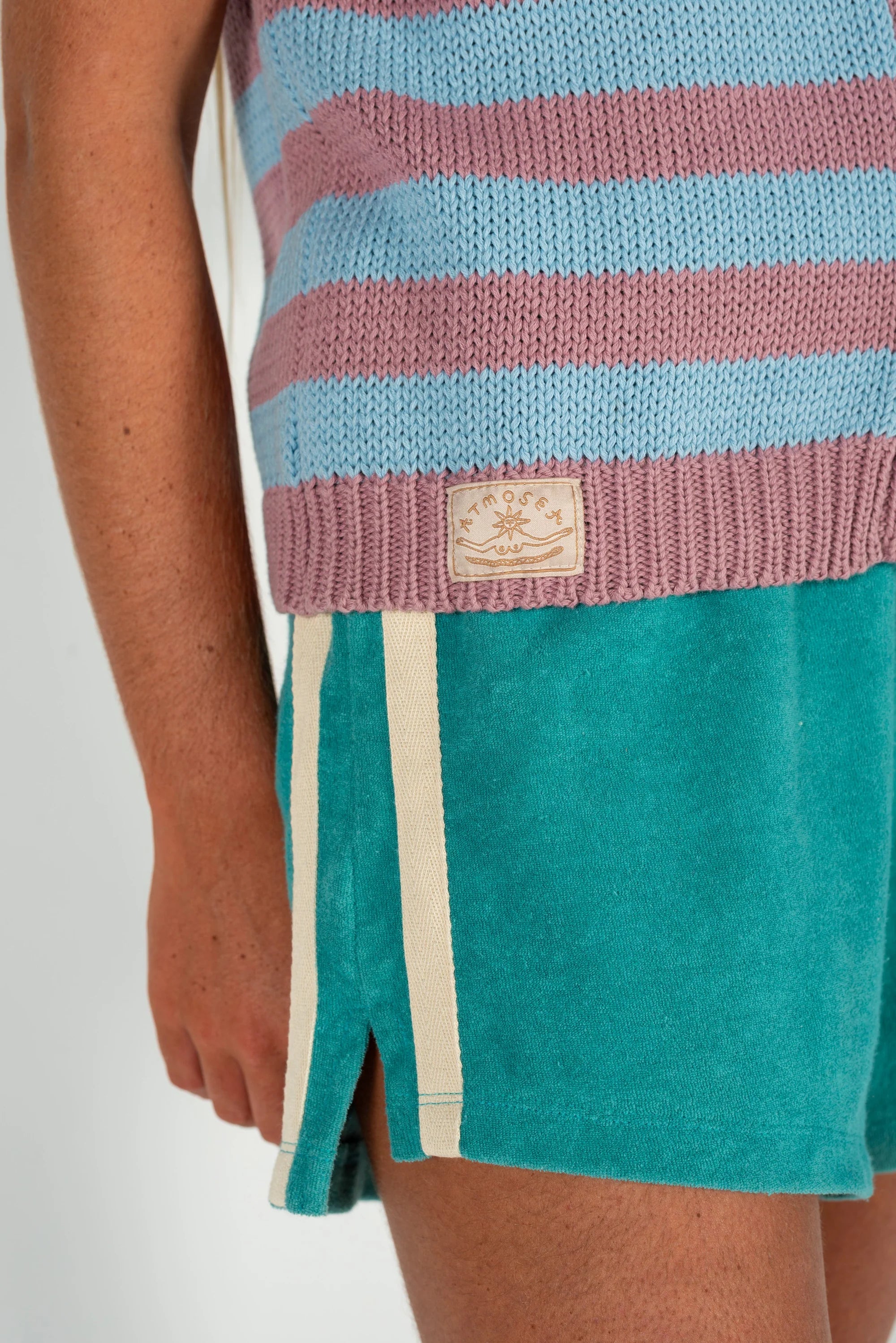 ATMOSEA Knit vest - Candy stripe