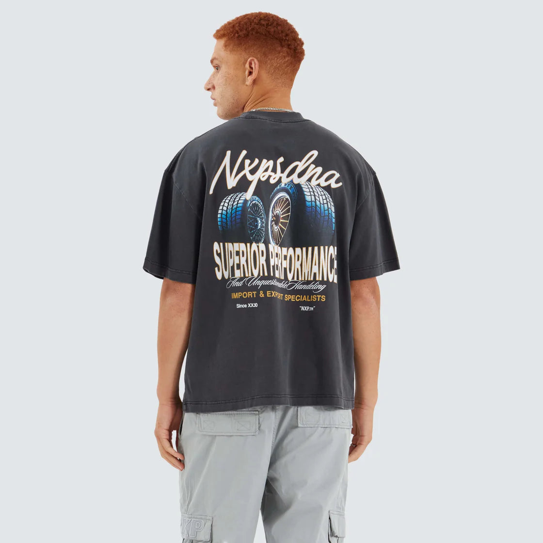 NXP Quadrant street tee - Pigment black