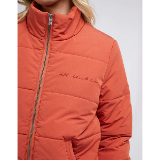 All About Eve Mila Puffer - Rust