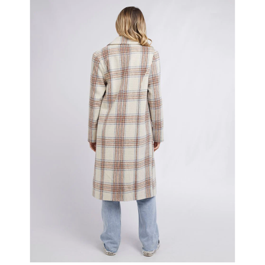 All About Eve Phillipa Check Coat- Check
