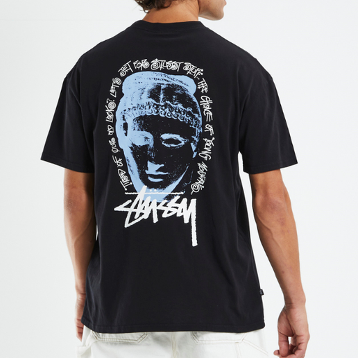 Stussy Young Moderns 50/50 Ss Tee - Pigment Black