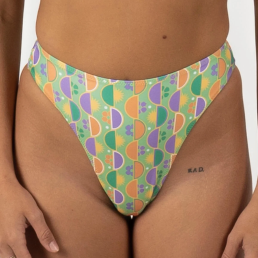 Inner Relm Sade Bikini Bottoms - Eclipse Green