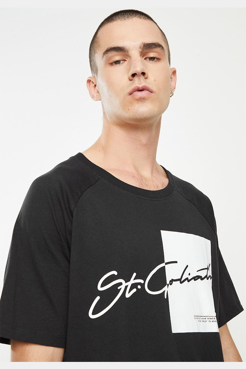 St goliath shadow s/s tee - black