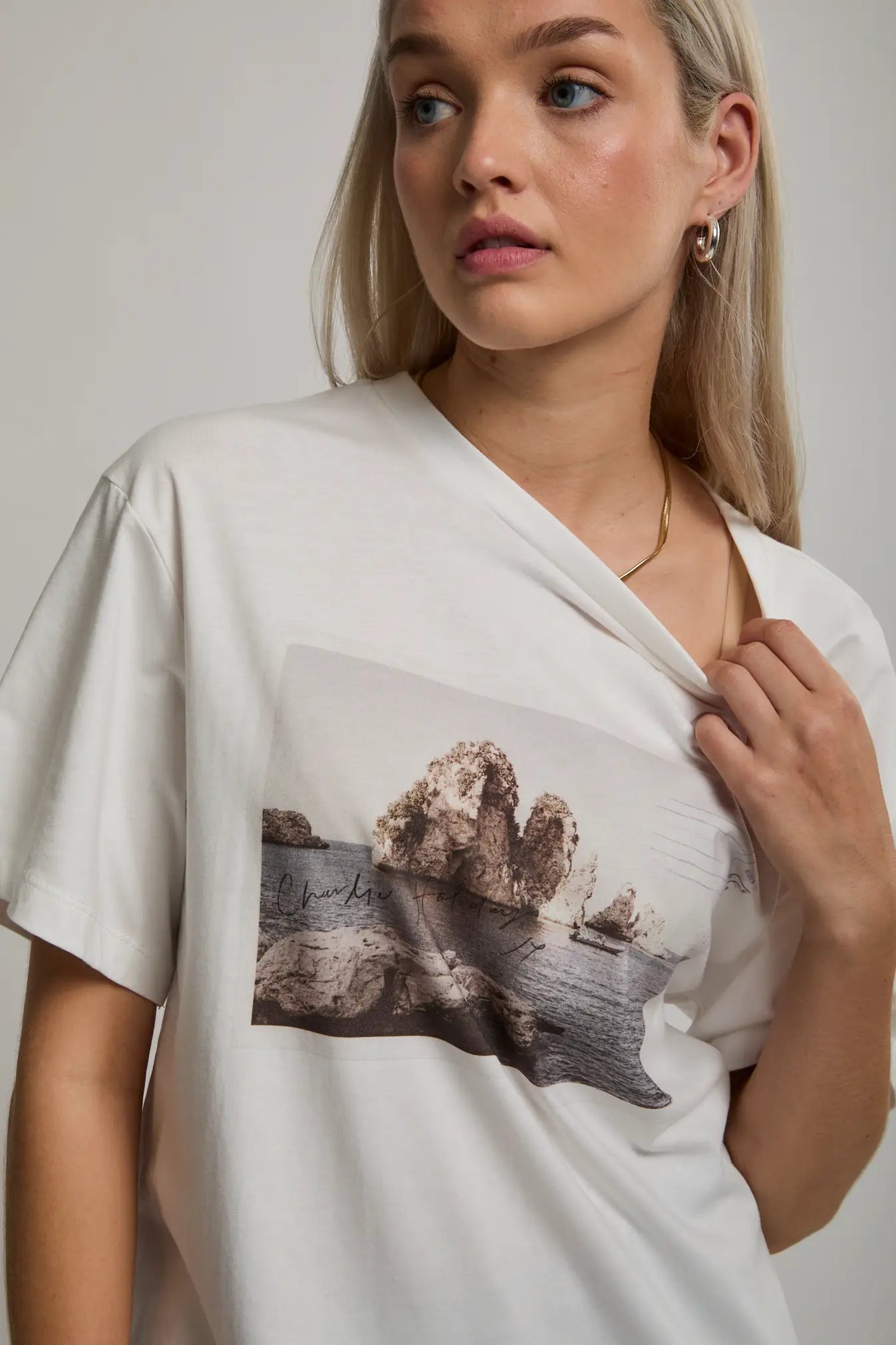 Charlie Holiday POSTCARD BOYFRIEND TEE