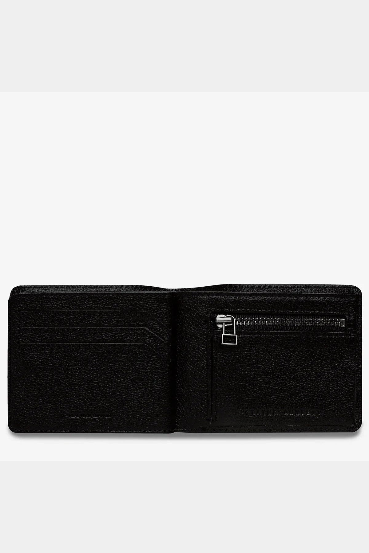 Status anxiety leonard wallet - black