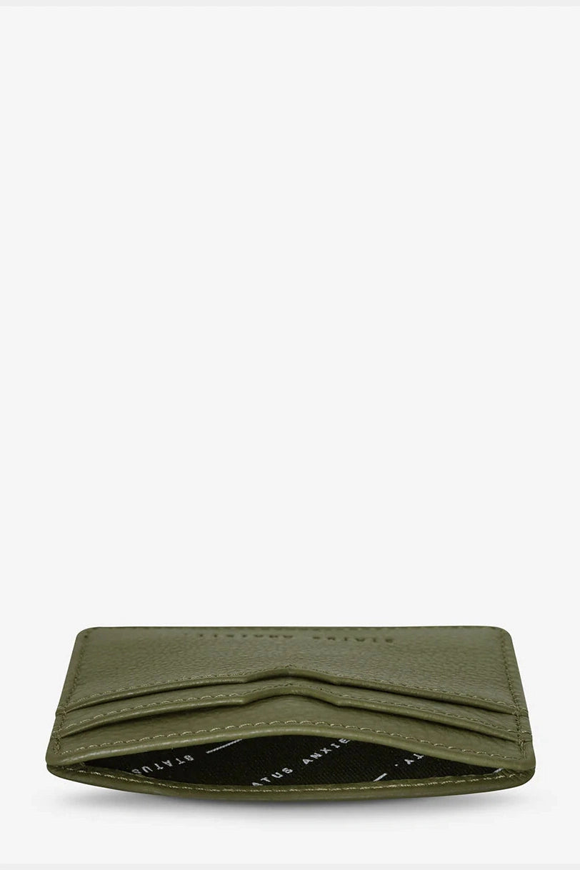 Status anxiety together for now wallet - khaki