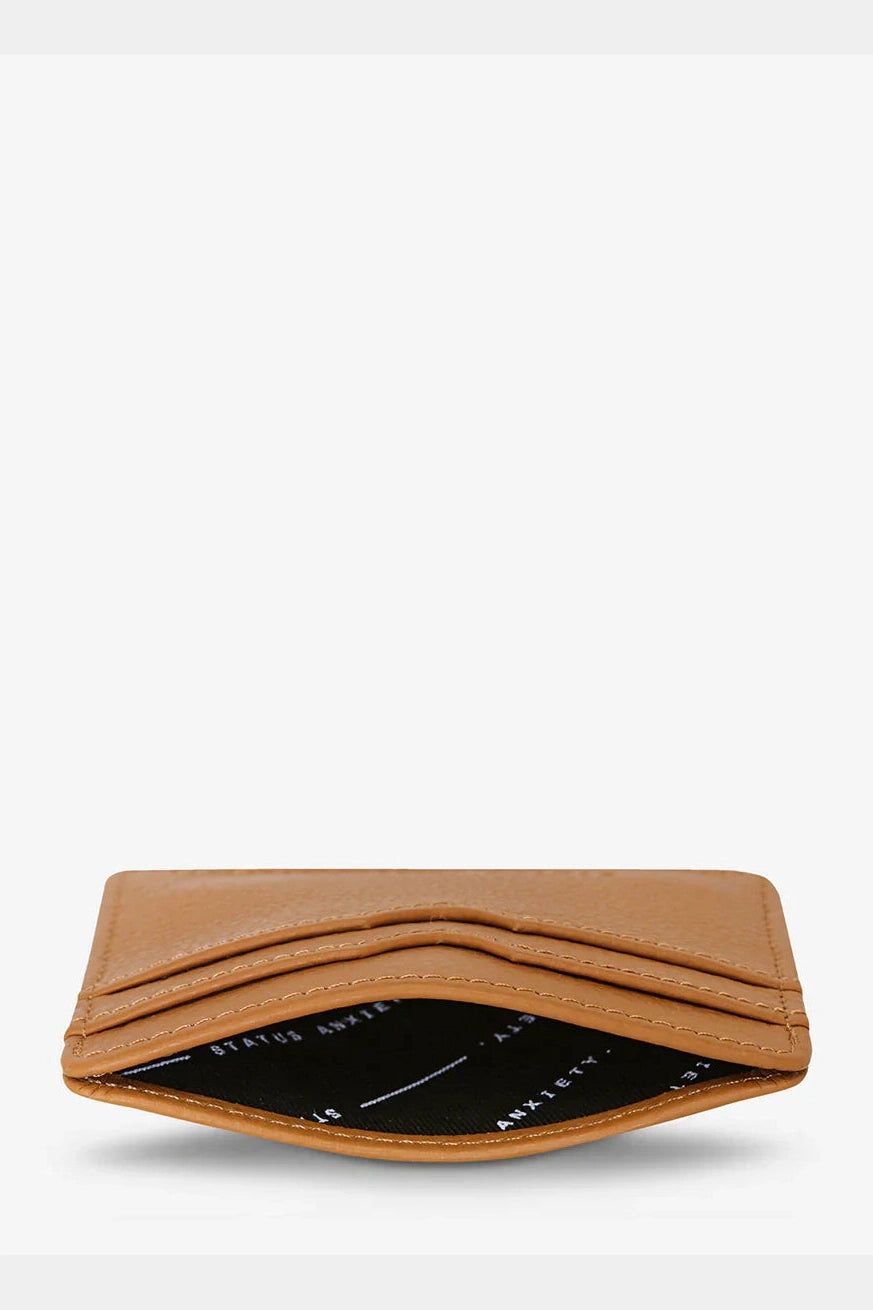 Status anxiety together for now wallet - tan