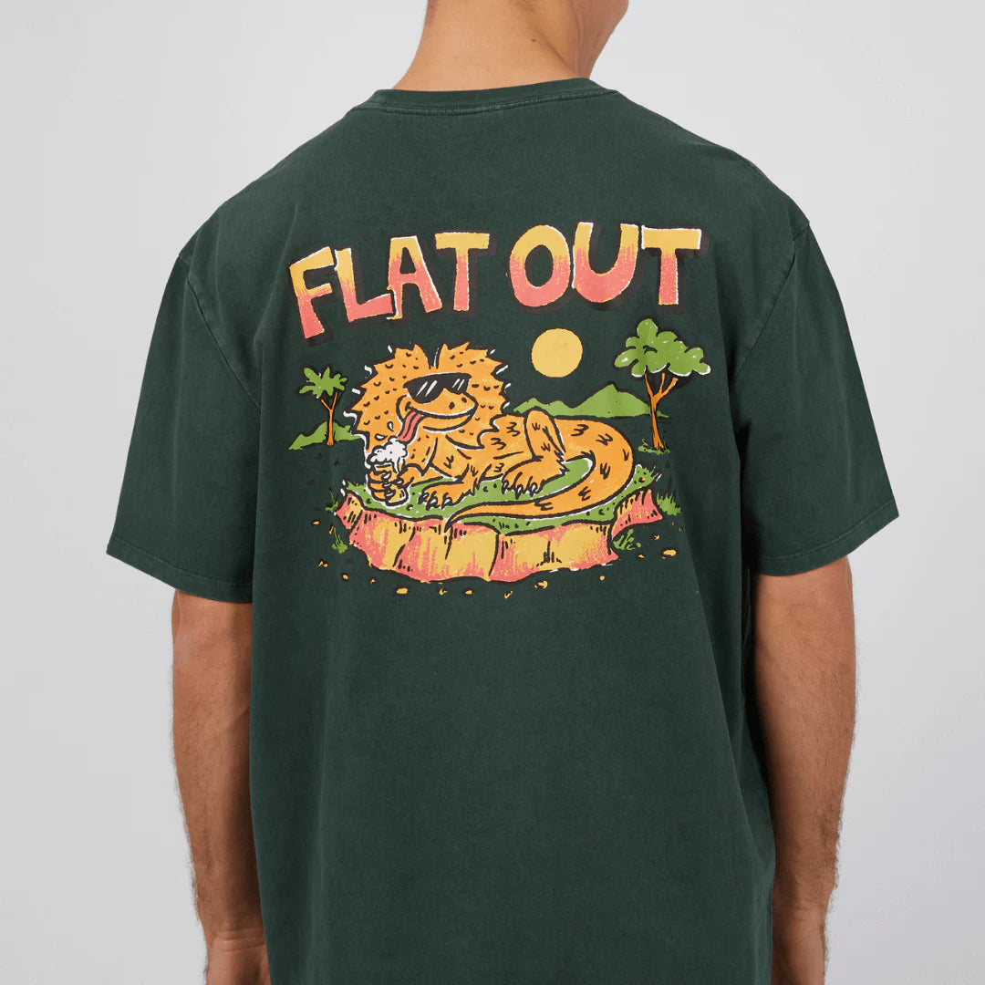 ST GOLIATH flat out tee - bottle green