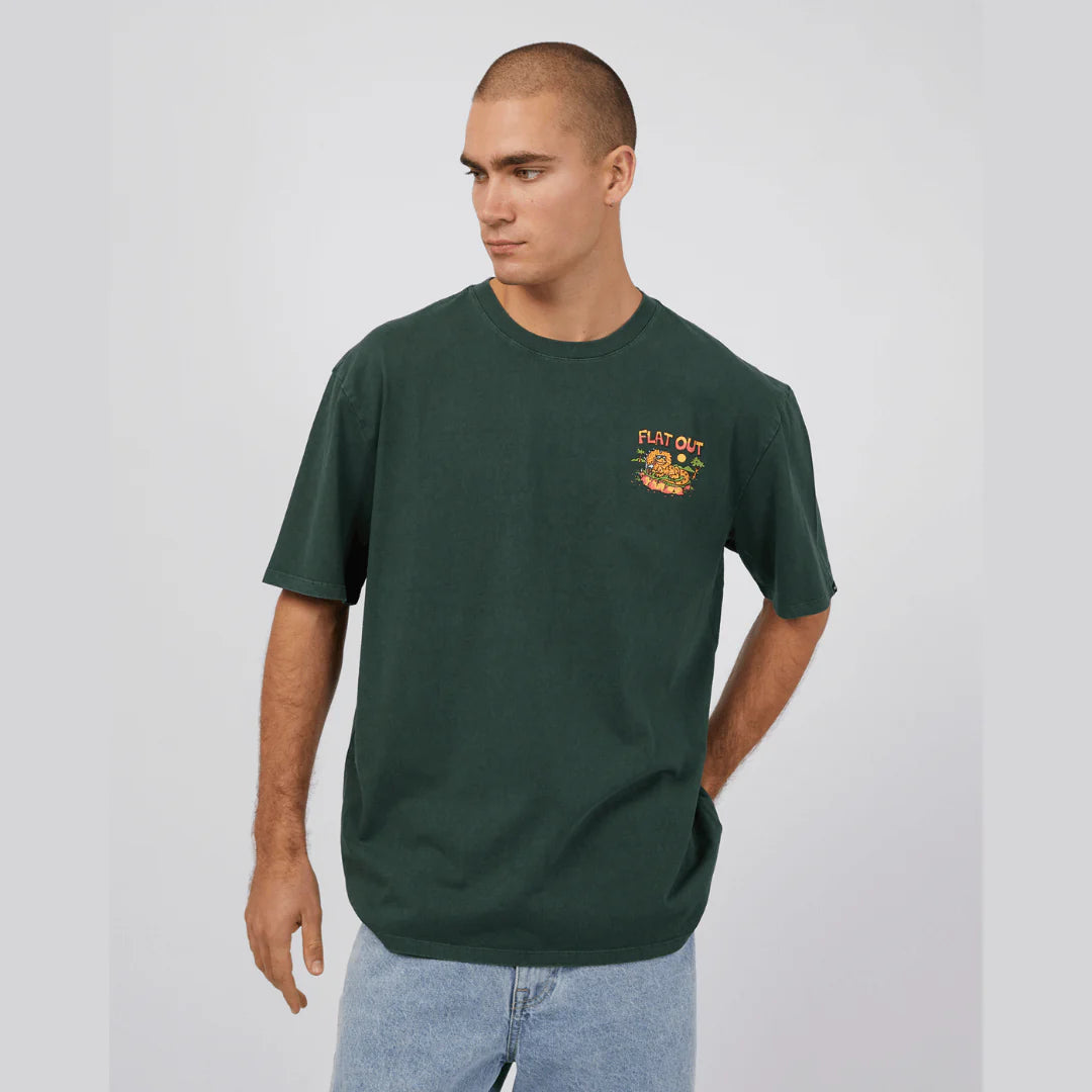 ST GOLIATH flat out tee - bottle green