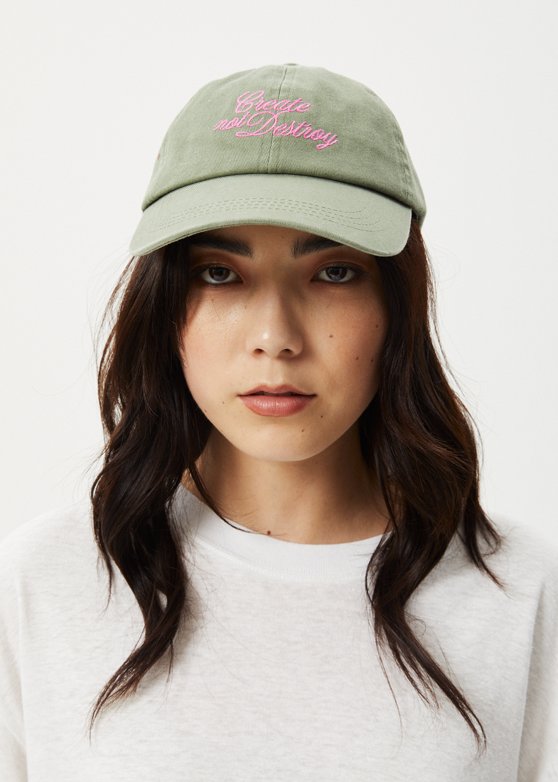 AFENDS Create panelled cap - Olive