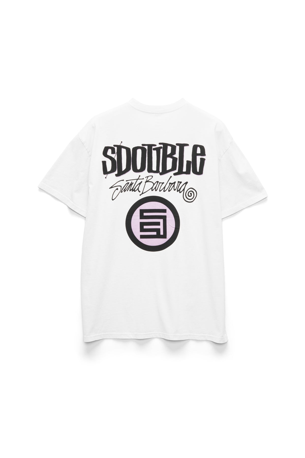 SDOUBLE Combo platter tee - White