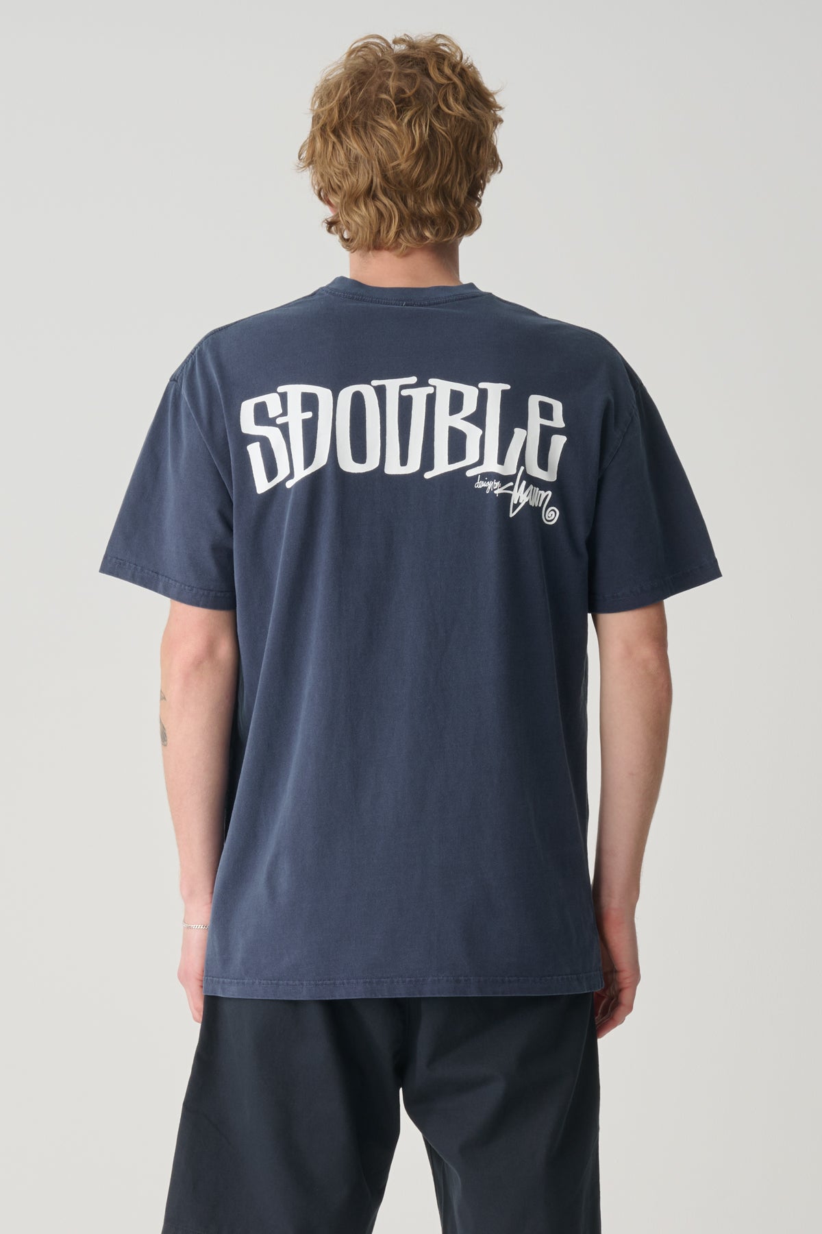 SDOUBLE Design by tee - Washed navy