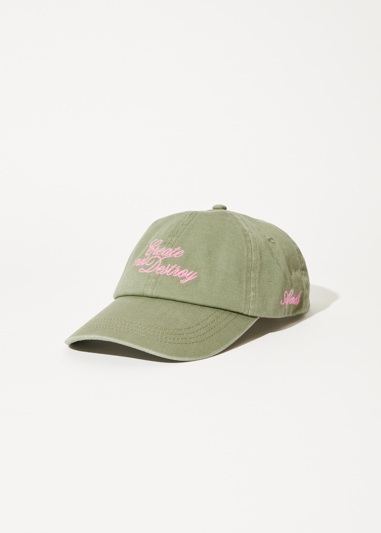 AFENDS Create panelled cap - Olive