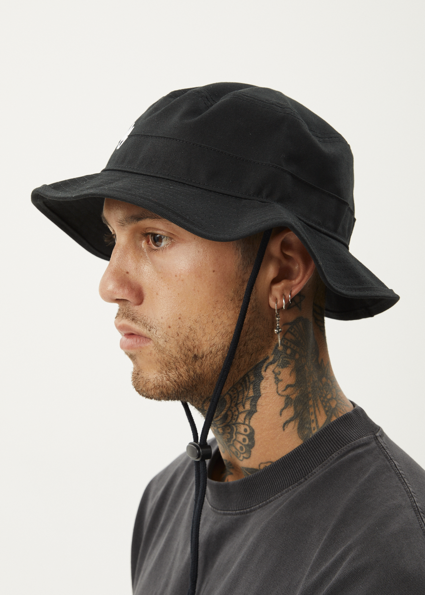 AFENDS Flame bucket hat - Black