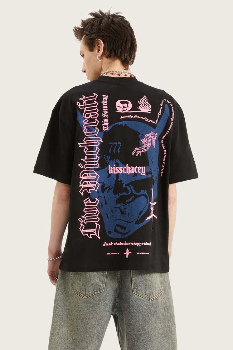 KSCY Witchcraft Street tee - Jet black