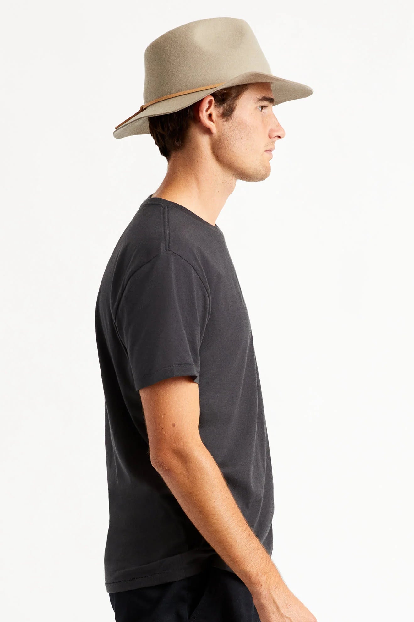 BRIXTON Wesley fedora - Light tan