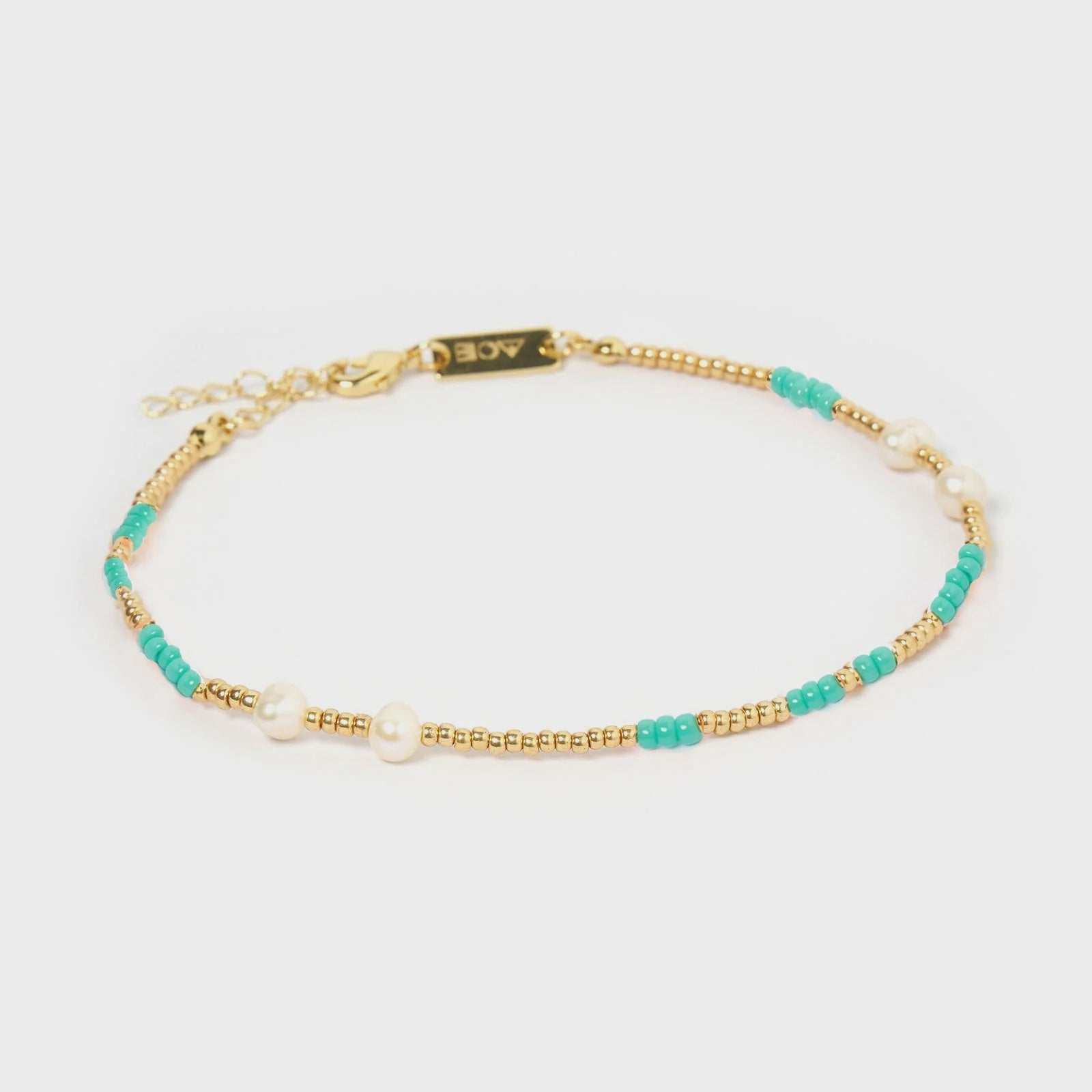 Arms Of Eve Cabana Beaded And Pearl Anklet