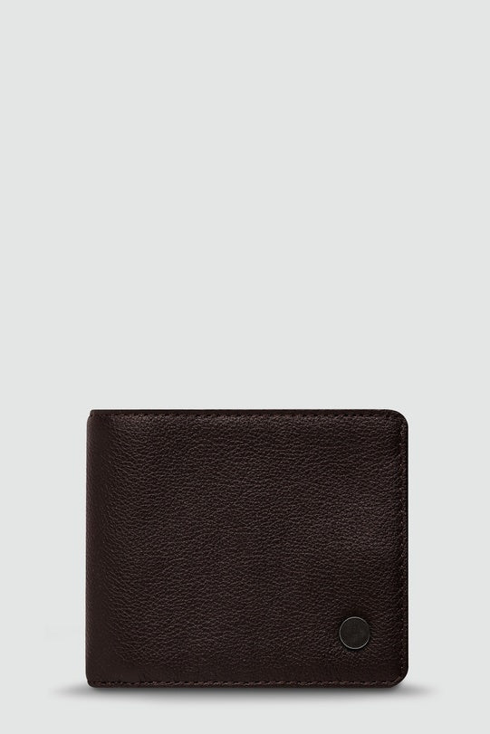 Status Anxiety Leonard Wallet Chocolate