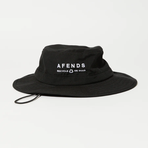 Afends Recycled Bucket Hat - Black